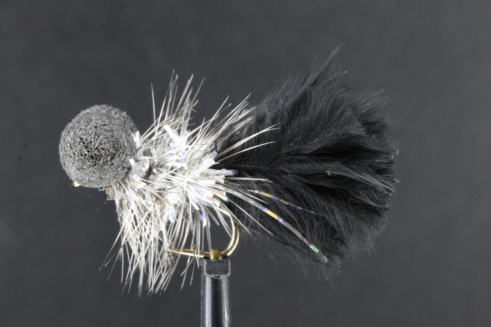 Short Shank Silver and Black Humongous Booby