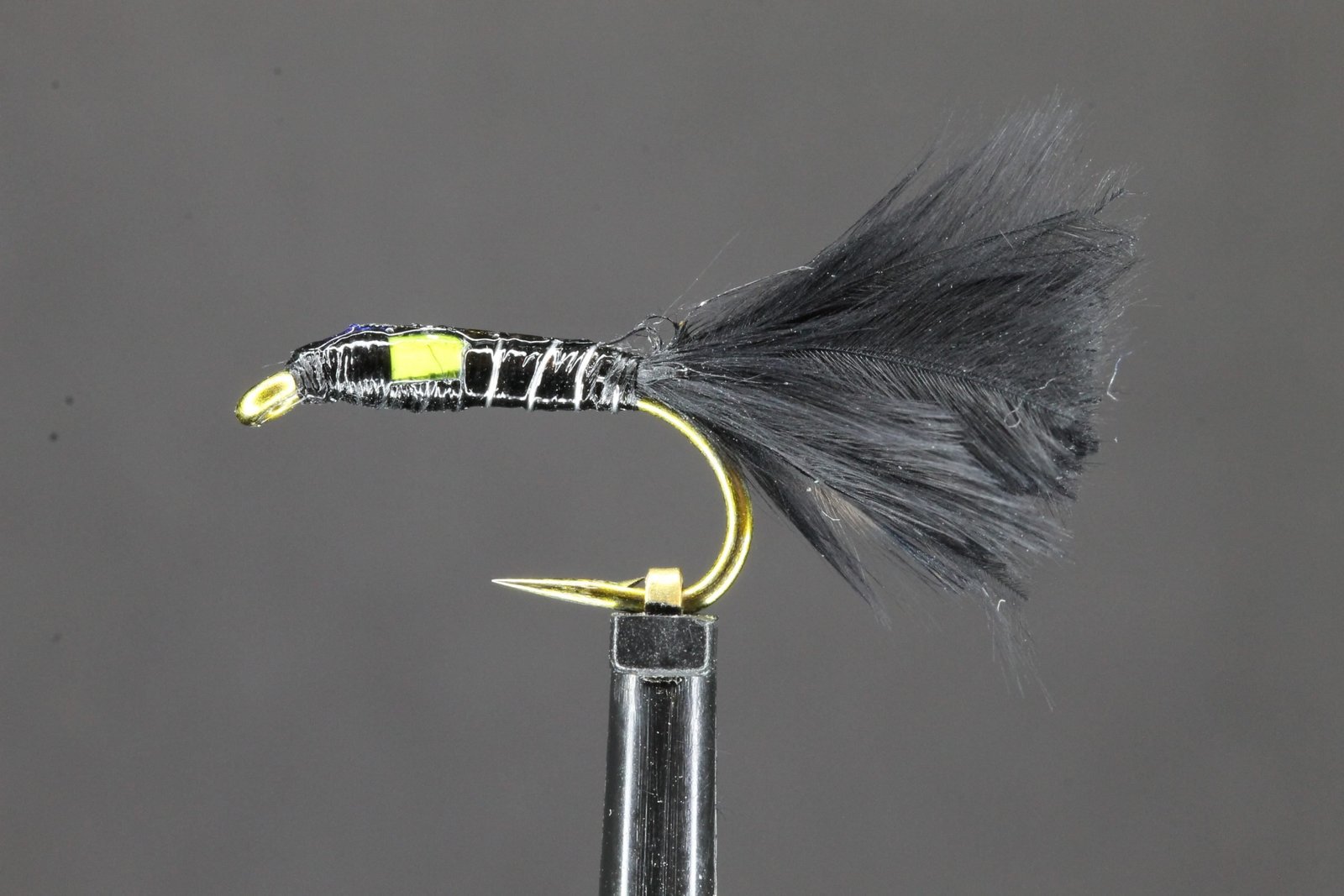 Epoxy Yellow Cheek Marabou Buzzer (Short Tail) Trout Flies Direct