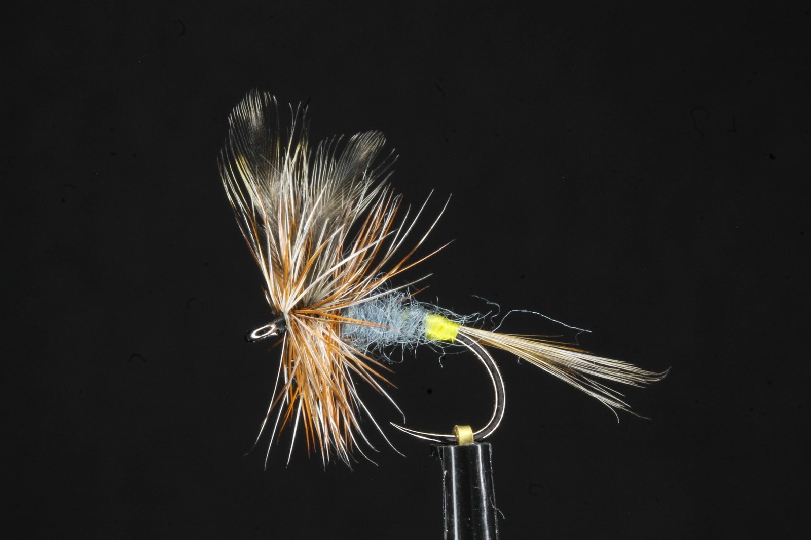 pack of dry trout flies, alder,caenis, & adams Troutflies Uk